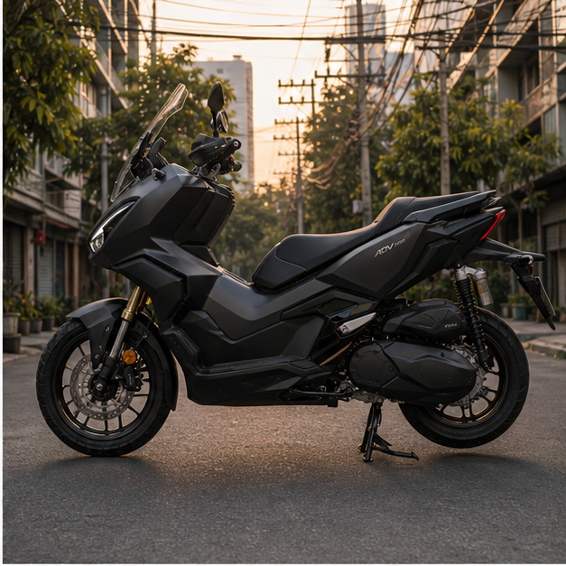 Honda ADV350 Side view in Bangkok, NOIRR