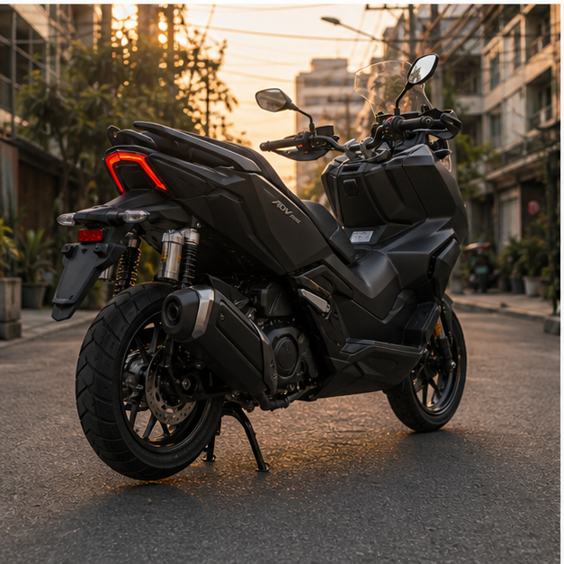 Honda ADV350 Rear view in Bangkok, NOIRR