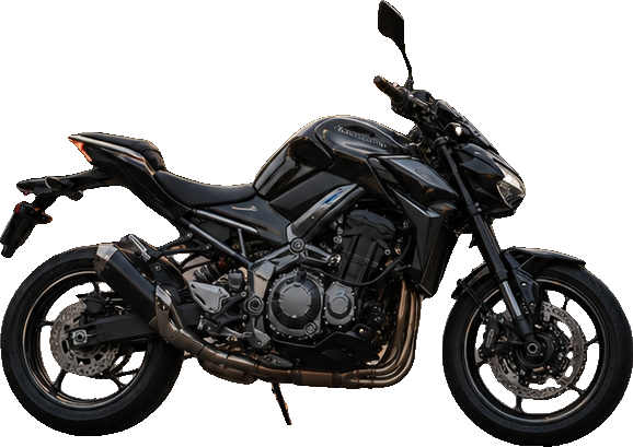 Kawasaki Z900 side profile