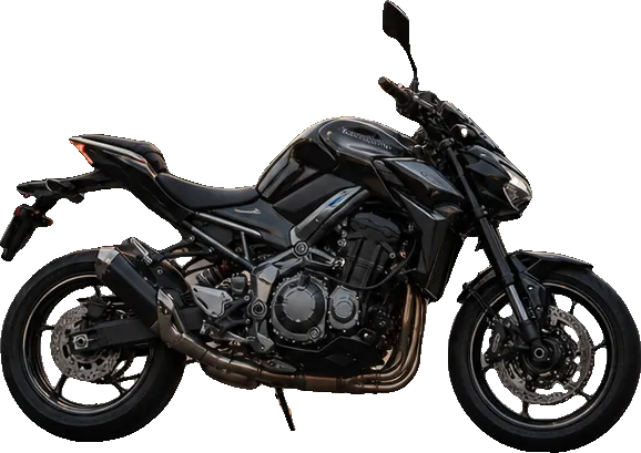 Kawasaki Z900 side profile
