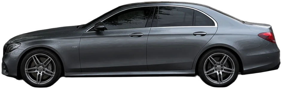 Mercedes-Benz E350e side profile