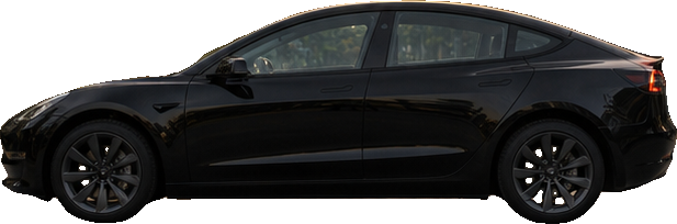 Tesla Model 3 side profile