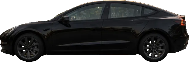 Tesla Model 3 side profile