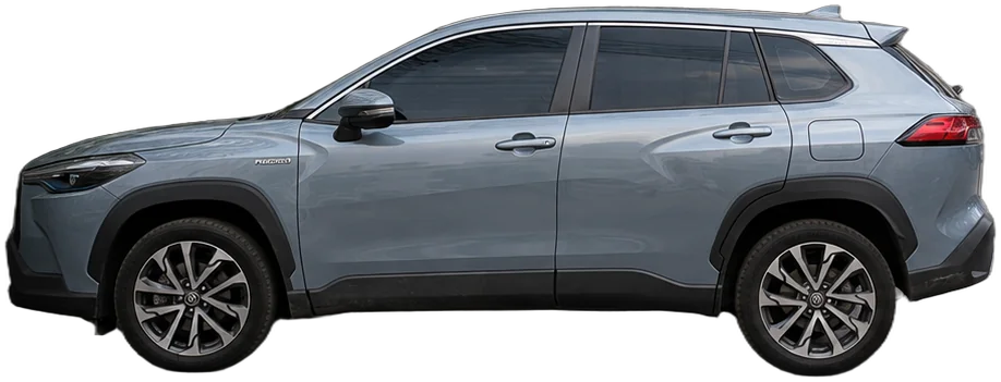Toyota Corolla Cross Hybrid side profile