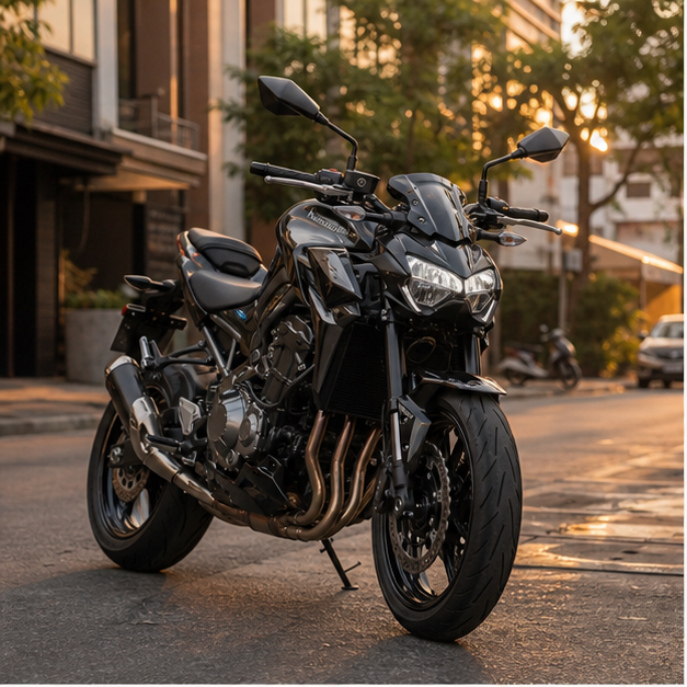 Kawasaki Z900, NOIRR premium motorcycle rental Bangkok